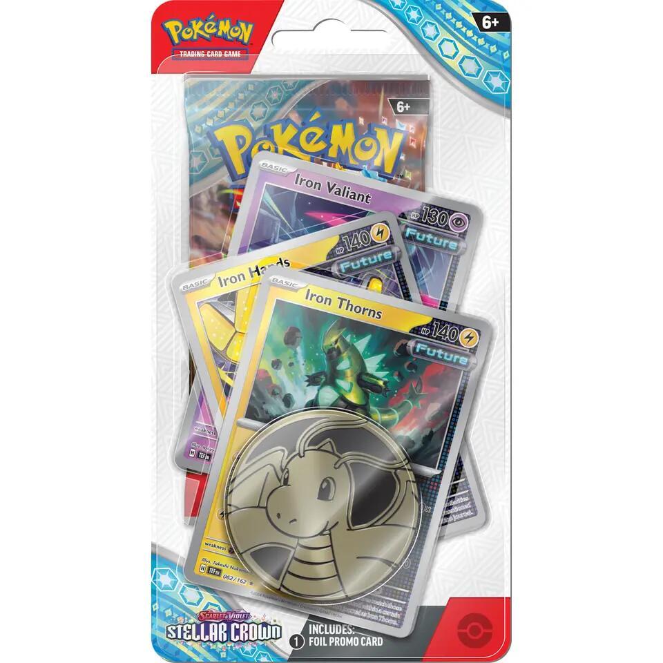 Pokemon - Scarlet and Violet - Stellar Crown - SV07 - Premium Checklane Blister