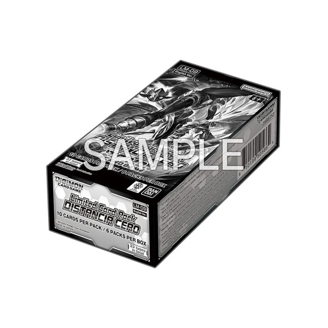 Digimon Card Game - Limited Card Pack Distancia Cero Booster Box (Pre Order)