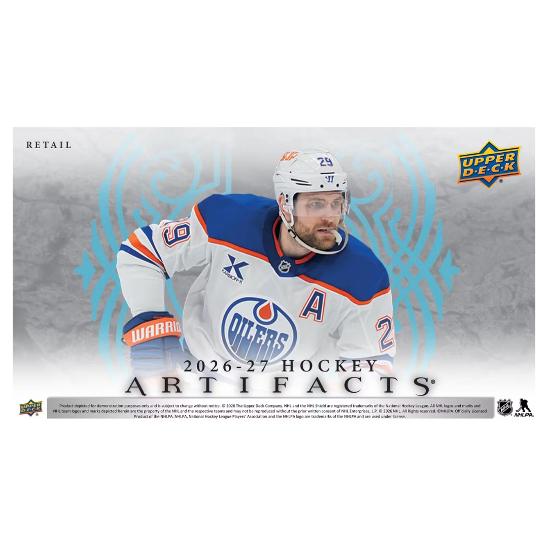 2026/27 Upper Deck Artifacts Hockey Blaster Box (Pre Order)