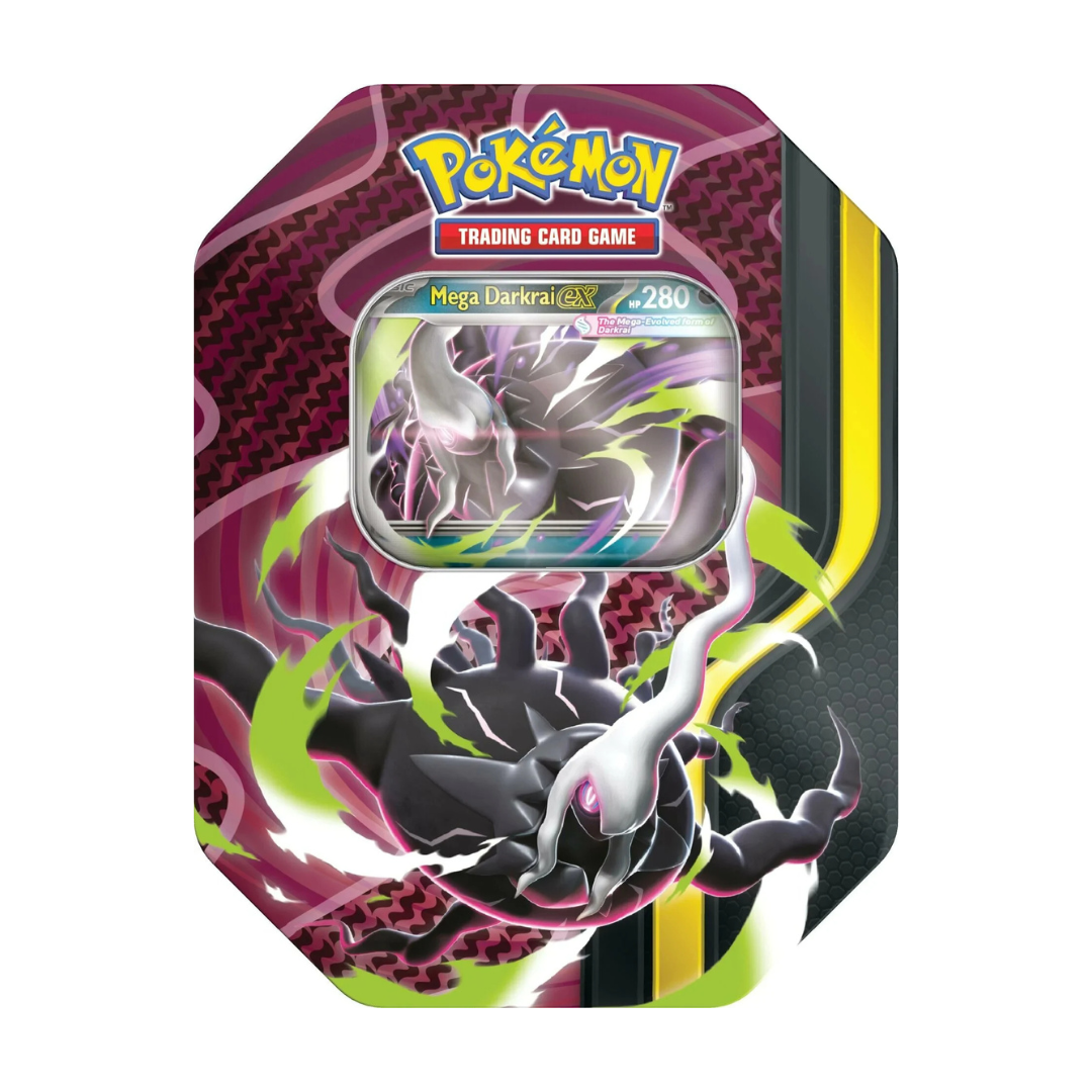 Pokemon TCG: Mega Forces Tin - Mega Darkrai ex (Pre Order)