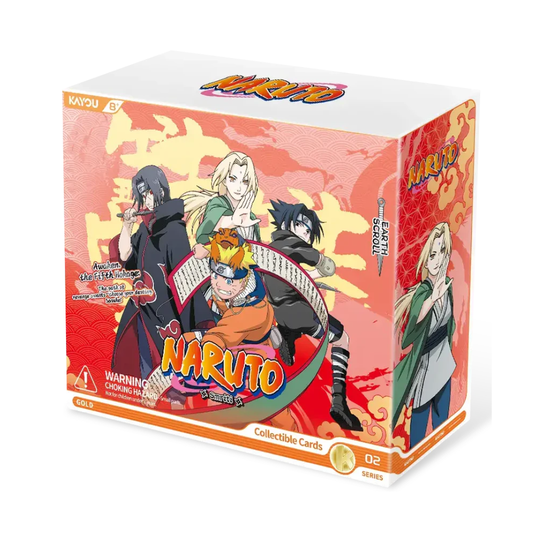Naruto Smriti Collectible Trading Cards Booster Box - Earth Scroll Series 2 (Pre Order)