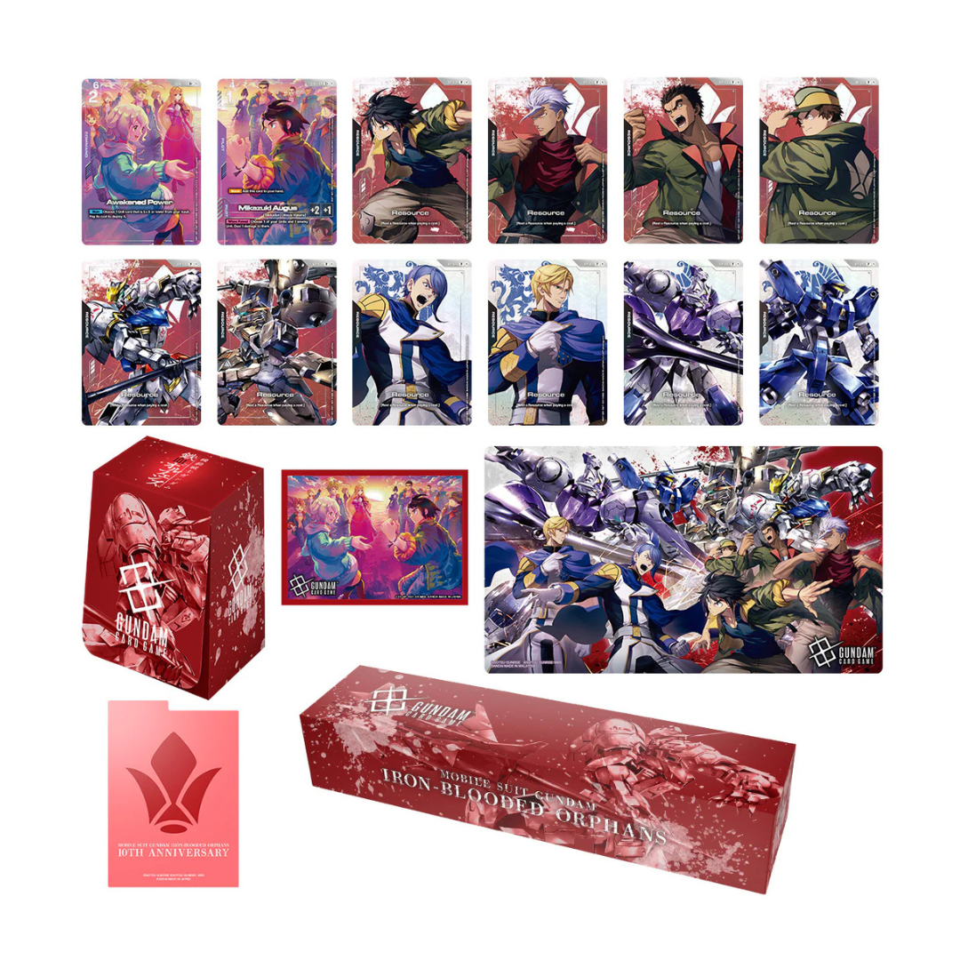 Gundam Card Game - PB02 Premium Accessory Set - Mobile Suit Gundam Iron-Blooded Orphans (Pre Order)