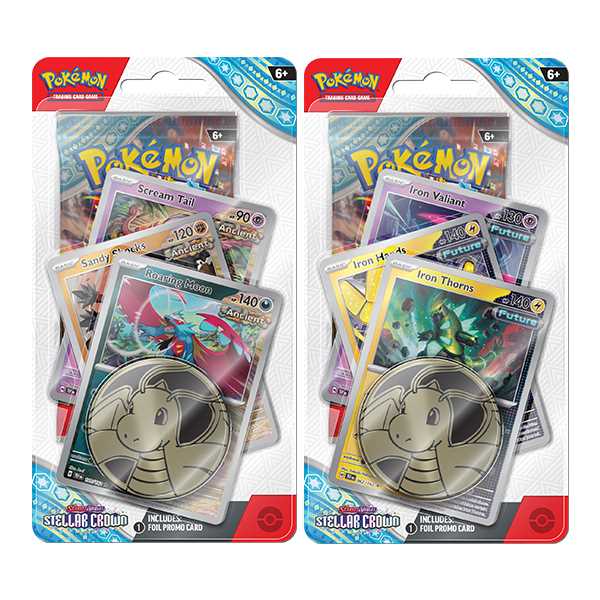 Pokemon - Scarlet and Violet - Stellar Crown - SV07 - Premium Checklane Blister