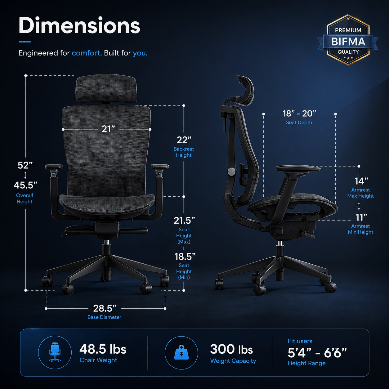 ELITE ERGONOMIC CHAIR