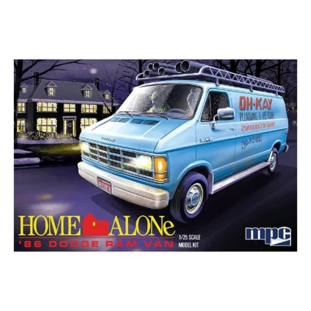 Home Alone 1986 Dodge Ram Van 1:25 Scale Model Kit (Pre Order)