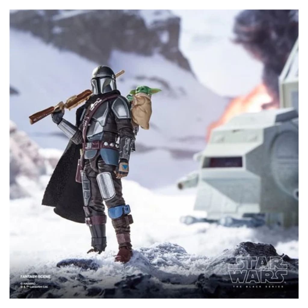 Star Wars: The Vintage Collection The Mandalorian and Grogu (The Mandalorian and Grogu) Deluxe Action Figure (Pre Order)