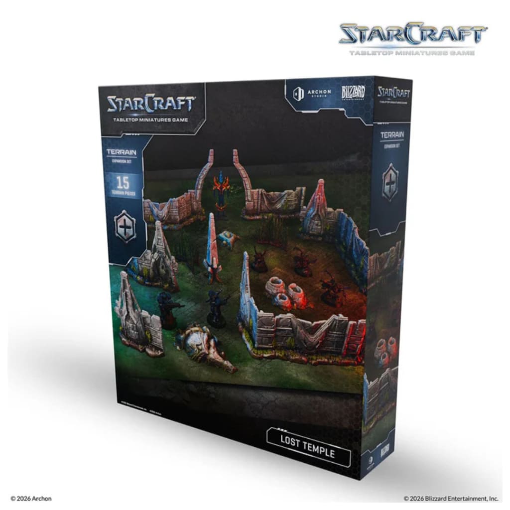 StarCraft: Tabletop Miniatures Game - Lost Temple Terrain Expansion Set (Pre Order)
