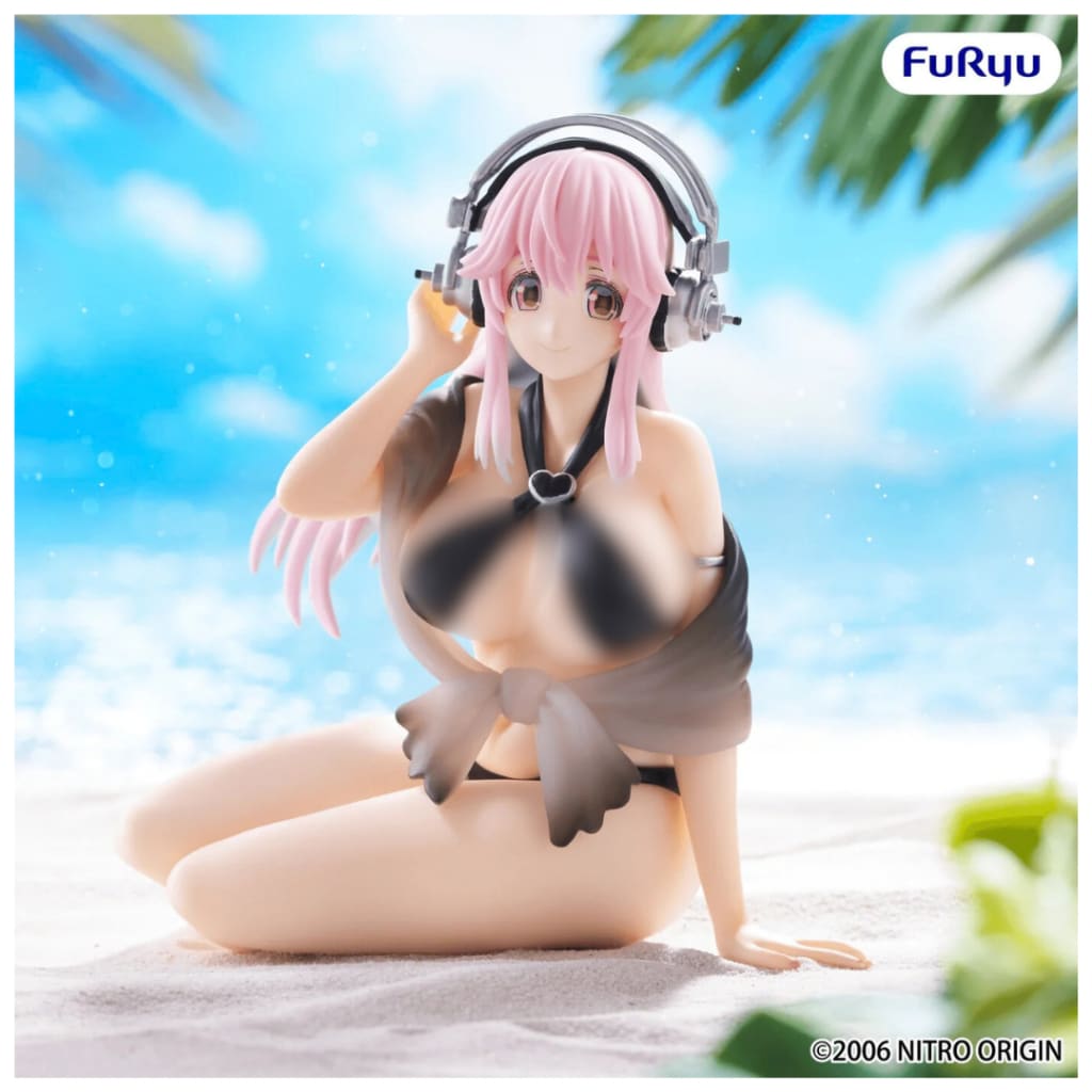 SUPER SONICO Noodle Stopper Figure -Swimsuit Black Color ver (Pre Order)