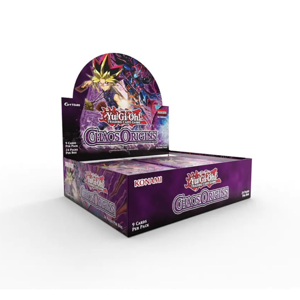 Yugioh Chaos Origins 1st Edition Booster Box (Pre Order)